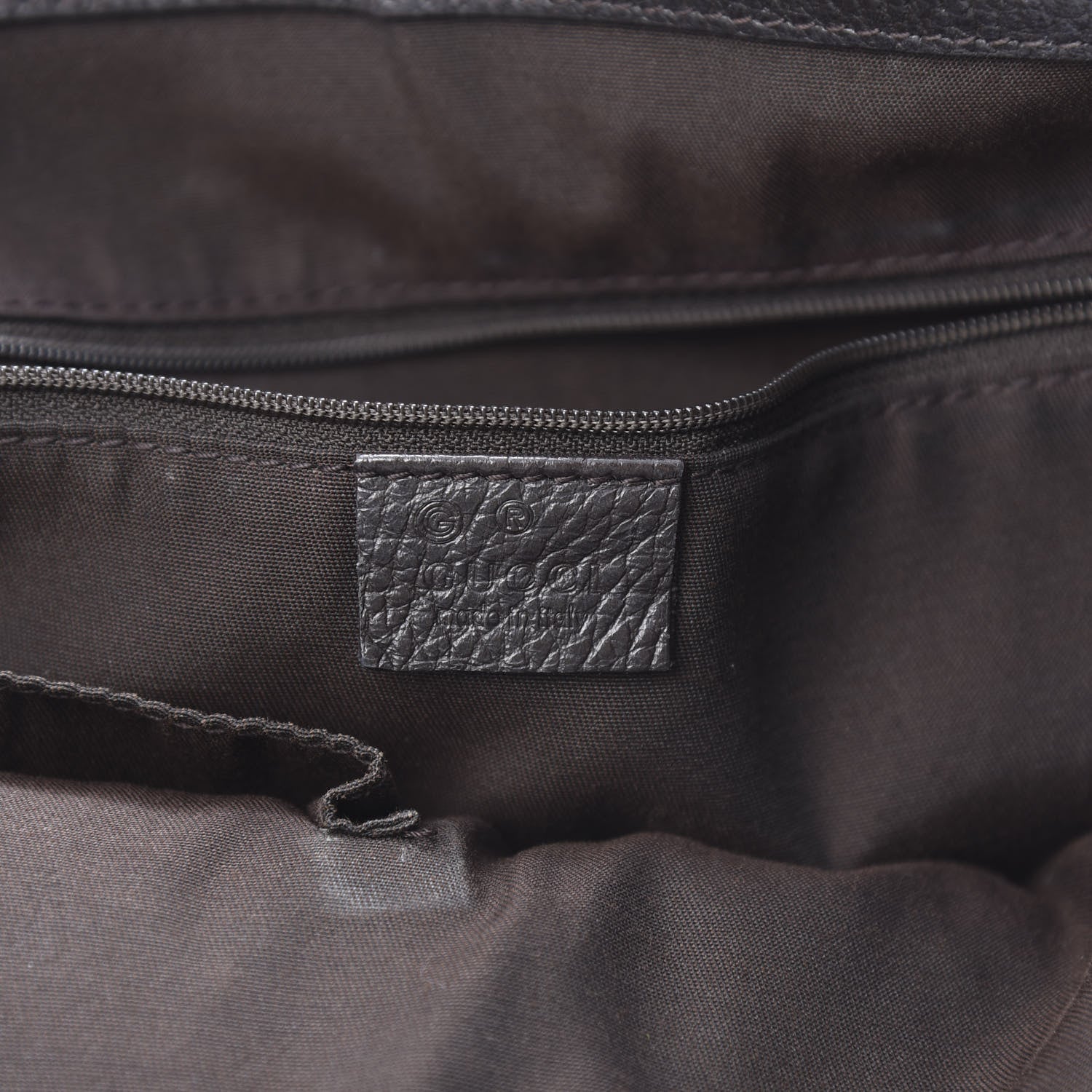 Gucci Monogram Tote Dark Brown 6 of 14