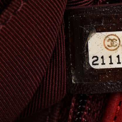 Chanel Iridescent Calfskin Medium Happy Stitch Flap Red 7 of 10