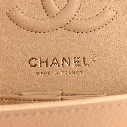 Chanel Caviar Quilted Small Double Flap Beige 6 of 13