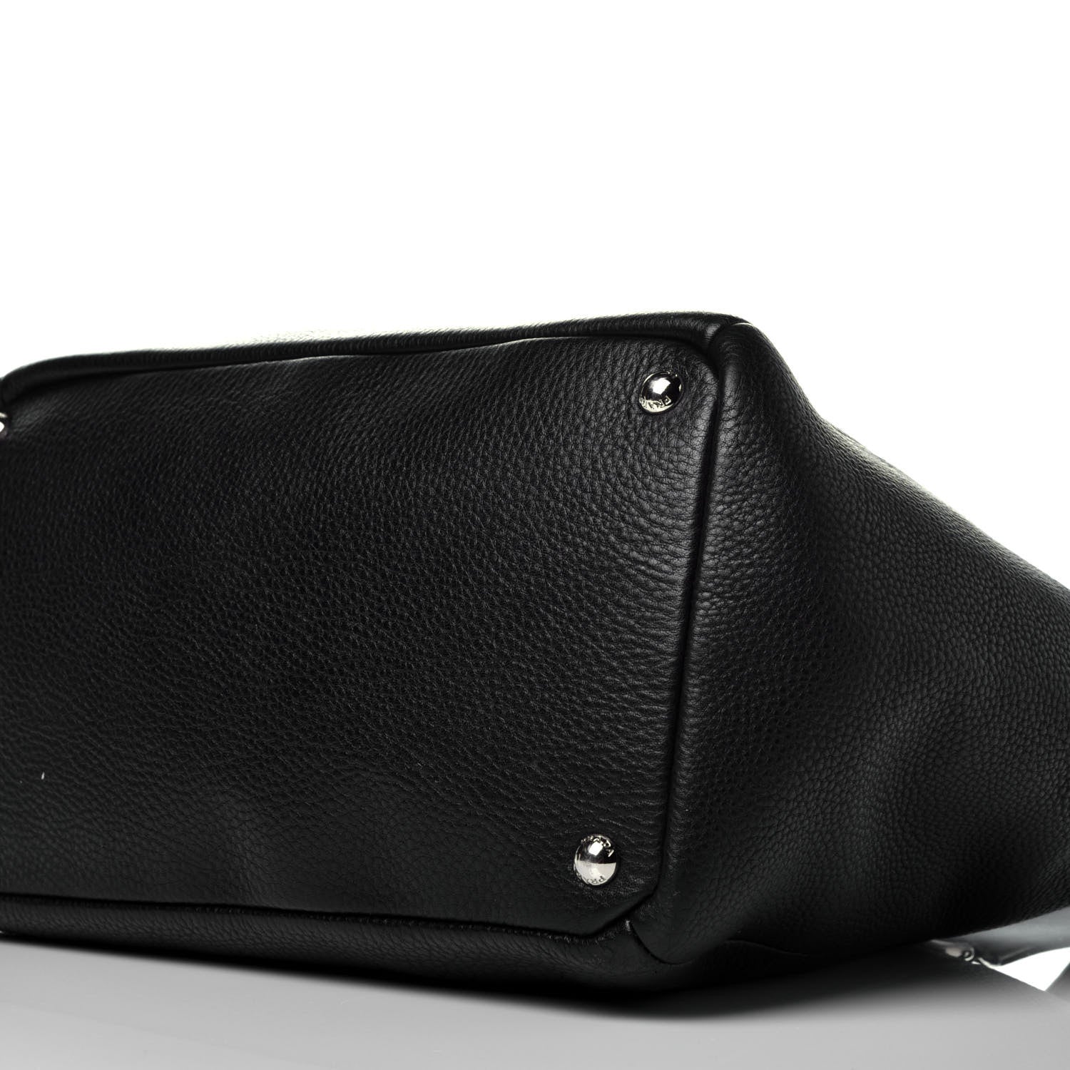 Prada Vitello Daino Shopping Tote Black 9 of 9