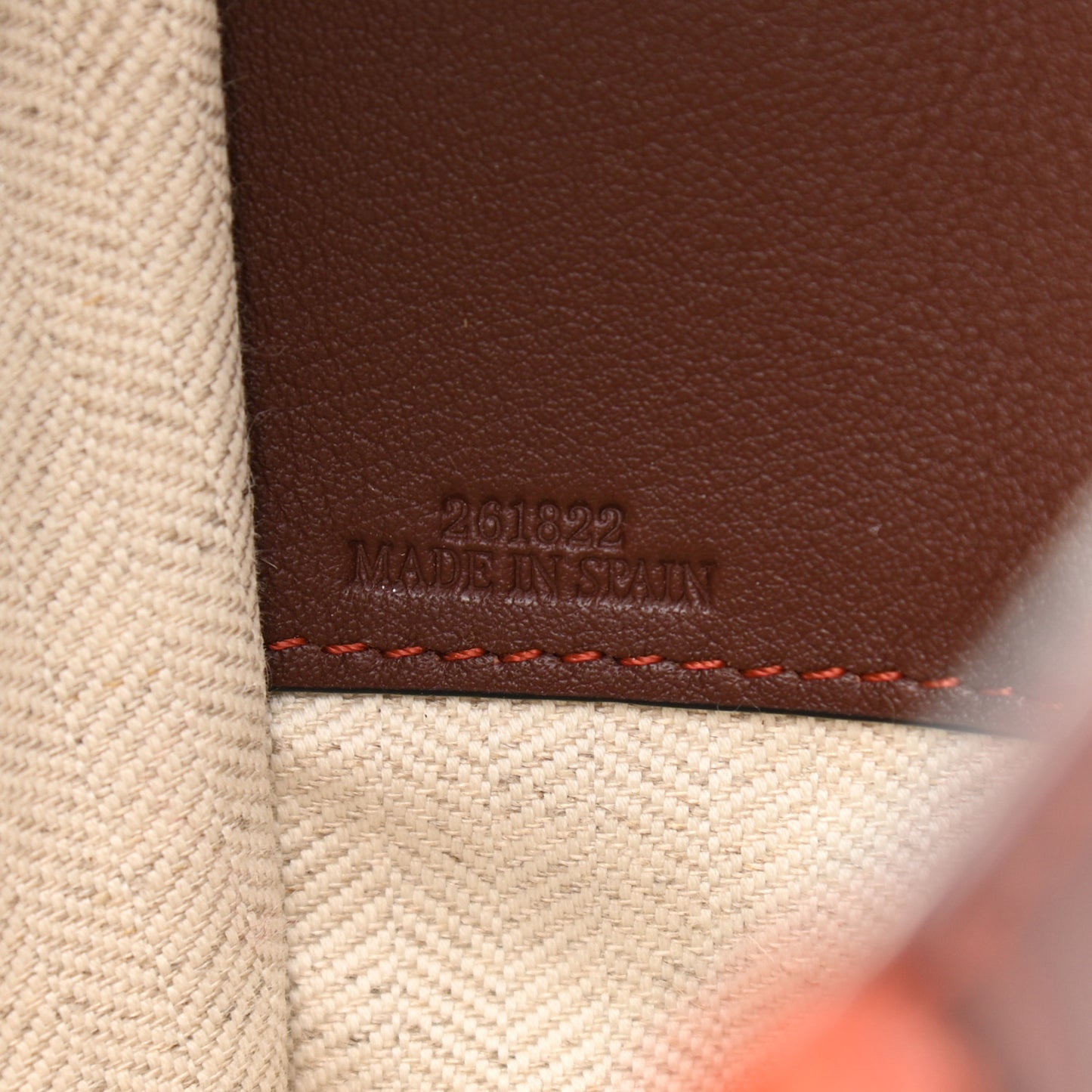 Calfskin Small Hammock Shoulder Bag Ginger Red