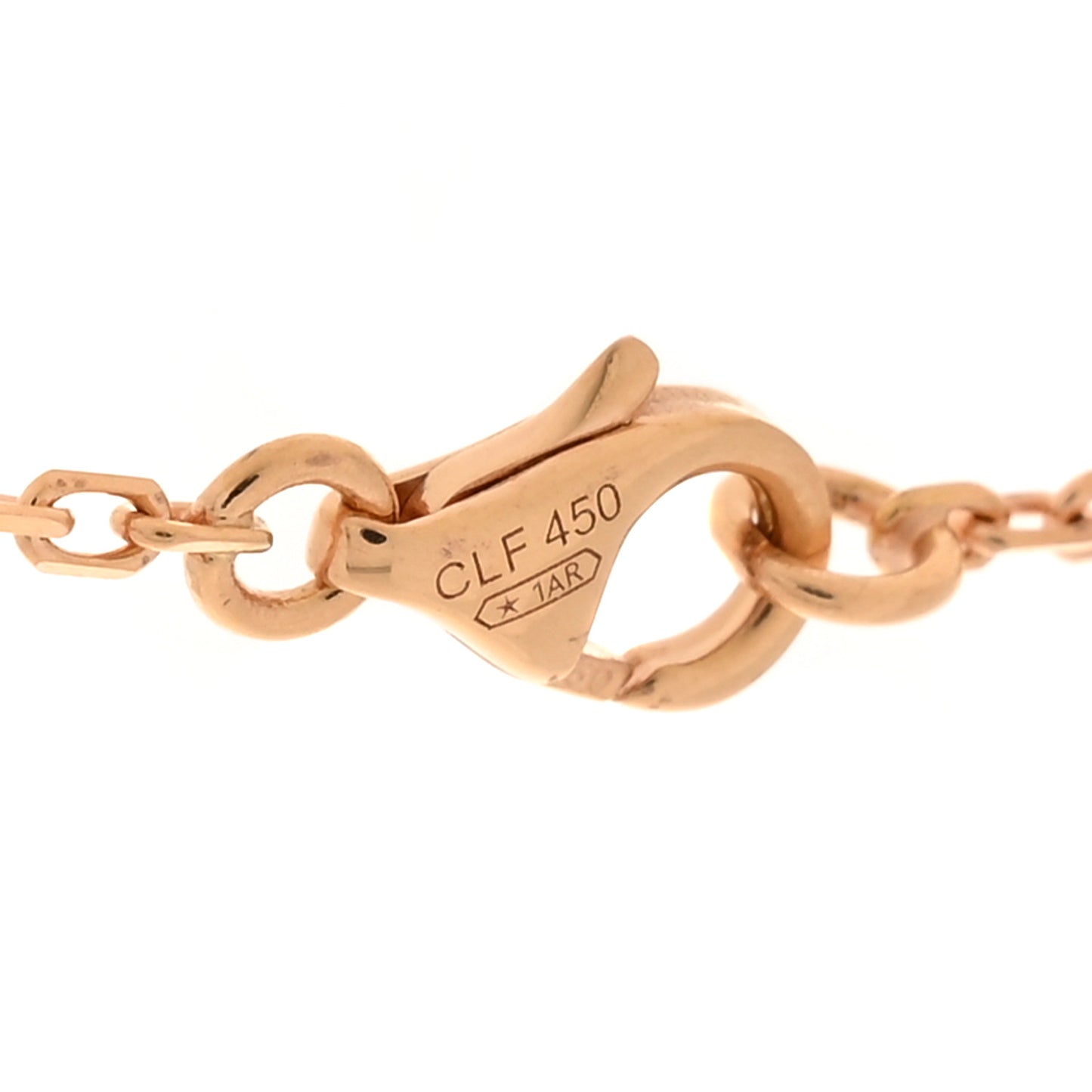 18K Pink White Yellow Gold Diamond Trinity Pendant Necklace