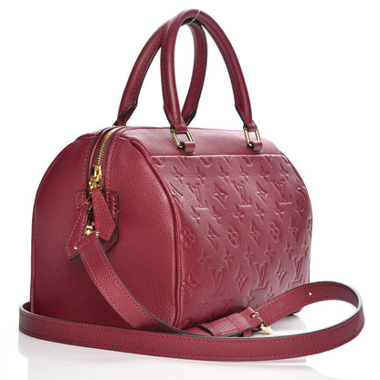 Louis Vuitton Empreinte Speedy Bandouliere 25 NM Raisin 4 of 8