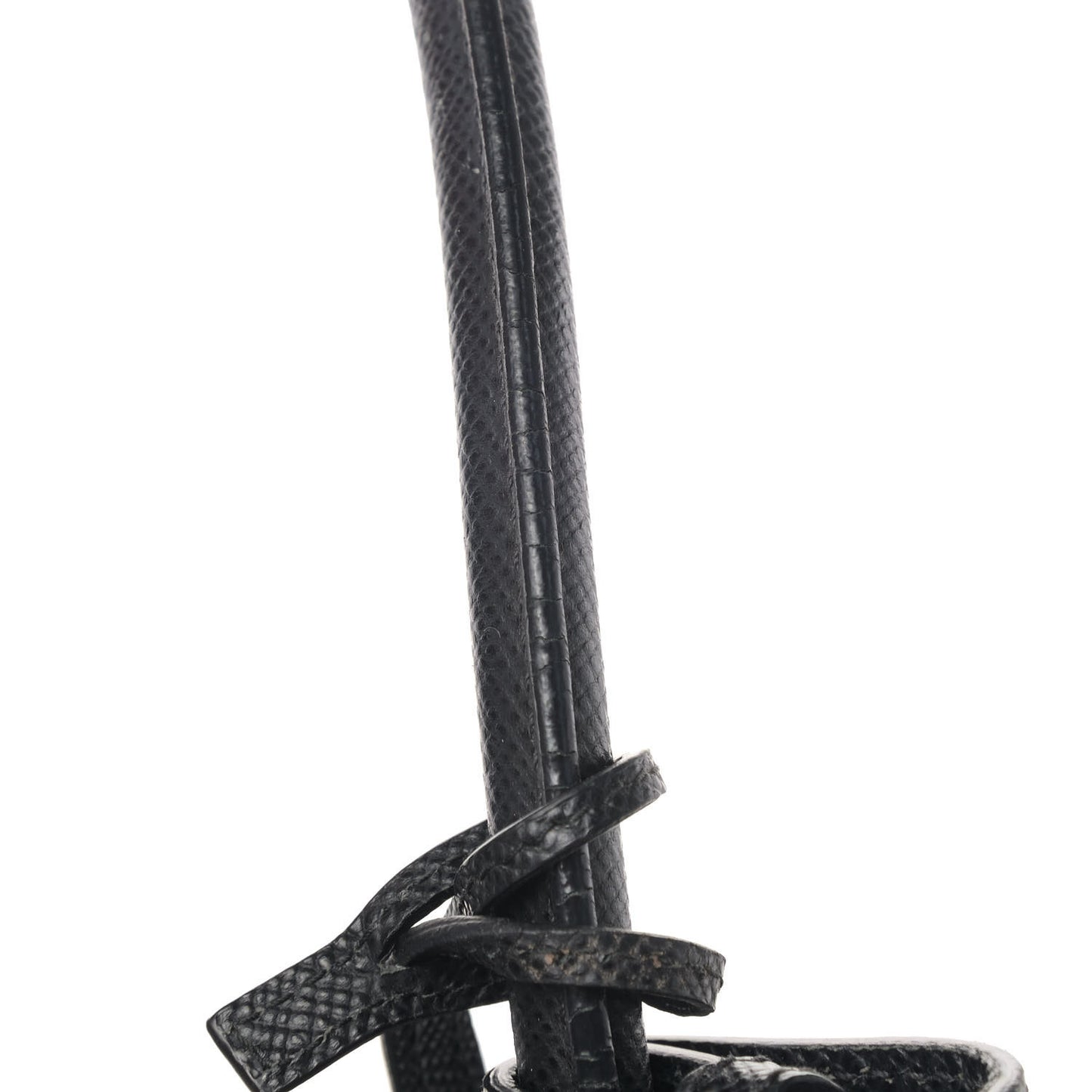 Saffiano Cuir Medium Double Bag Black Mughetto