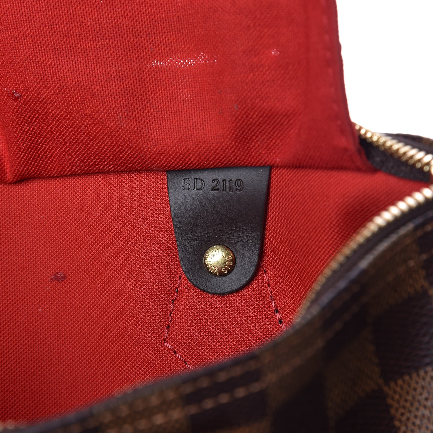 Louis Vuitton Damier Ebene Speedy Bandouliere 30 6 of 9