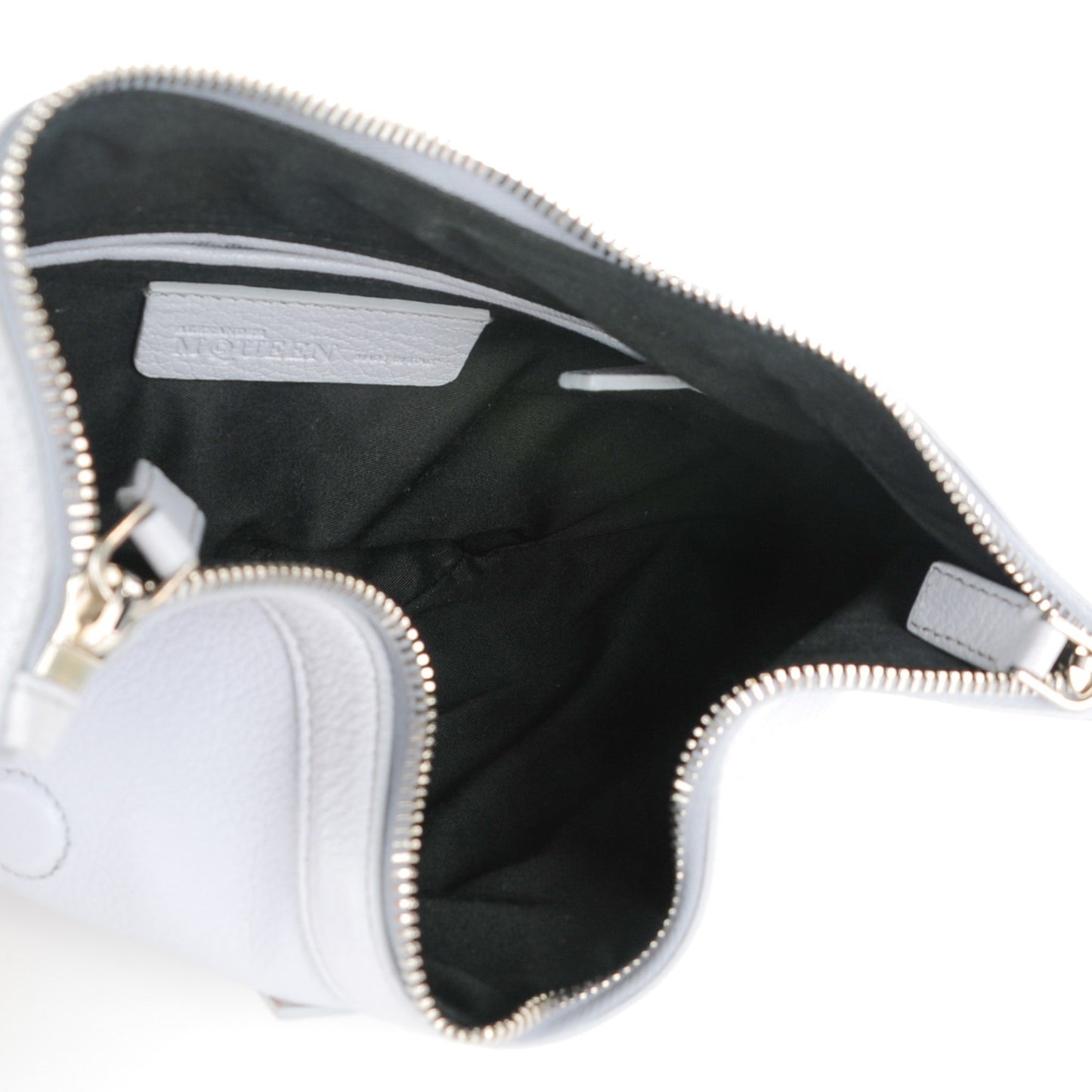 Calfskin De Manta Clutch Cloud Blue