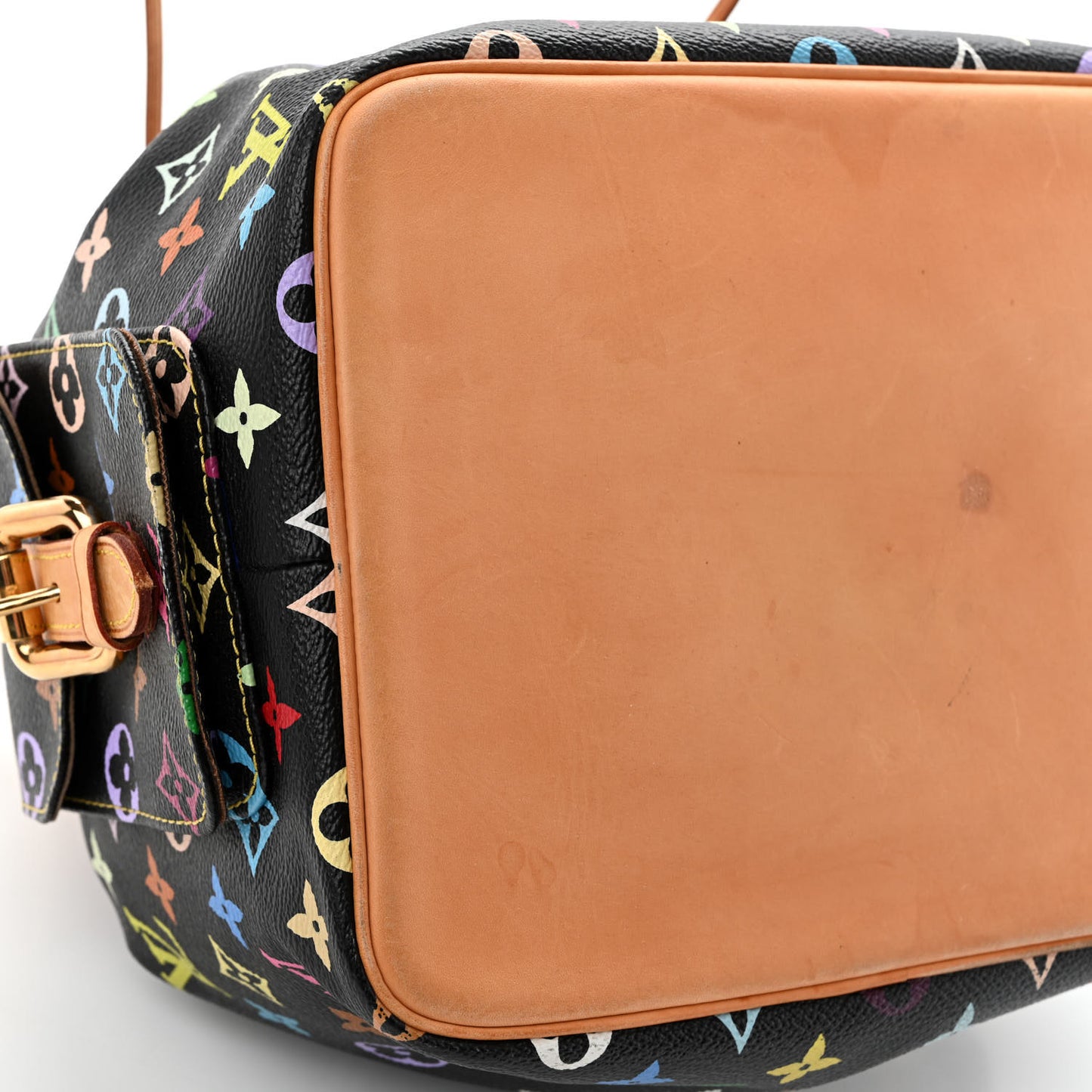Monogram Multicolor Petit Noe Black