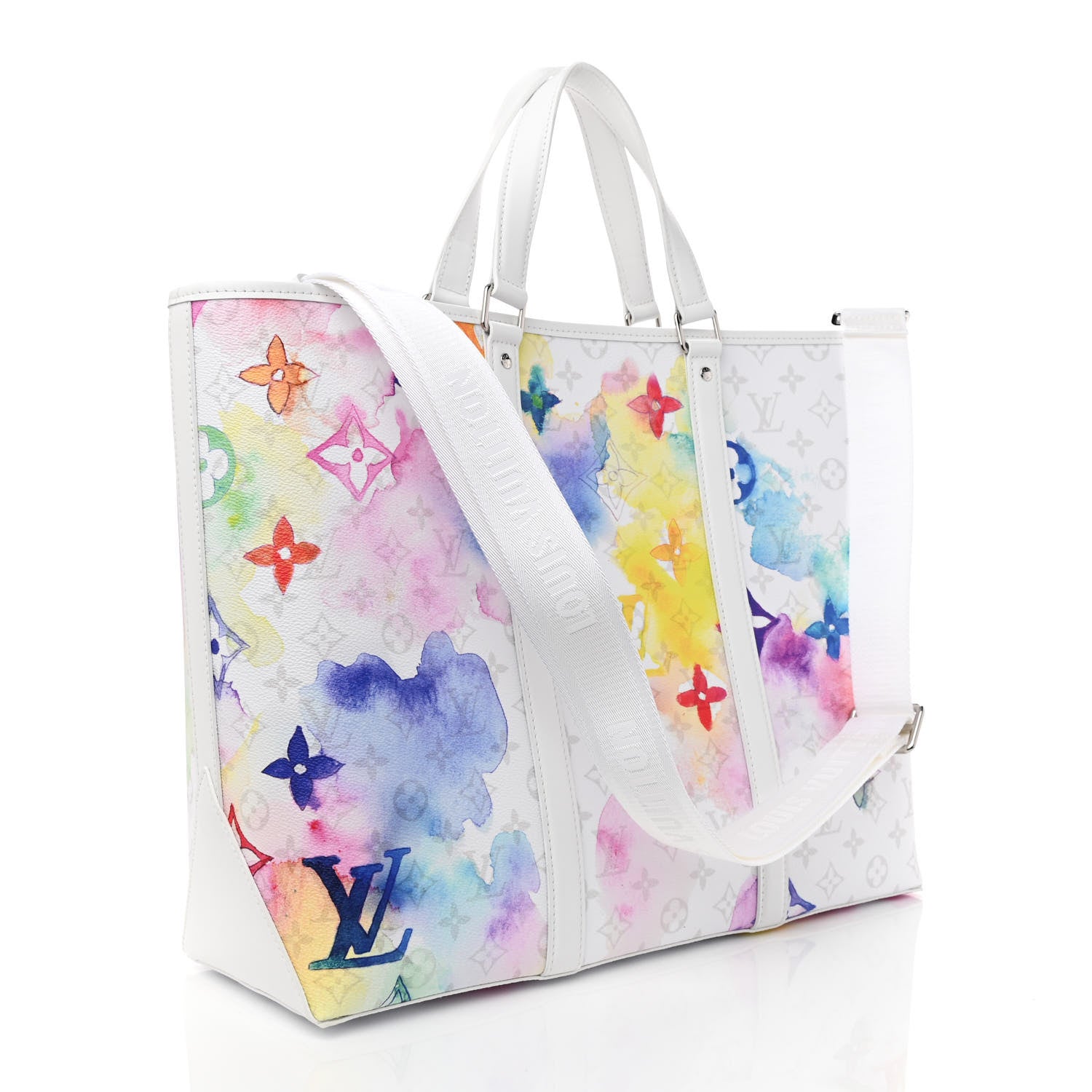 Louis Vuitton Monogram Watercolor New Tote GM Multicolor 3 of 7