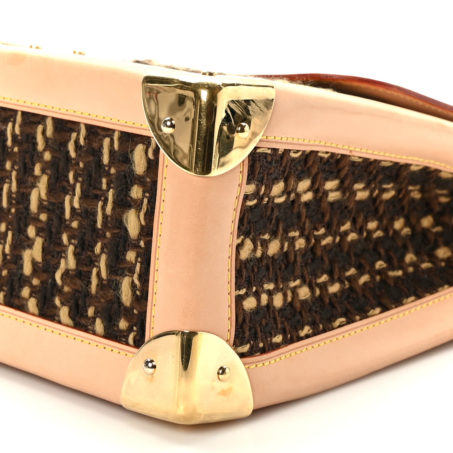 Louis Vuitton Monogram Ambre Tweedy Zip GM 8 of 8