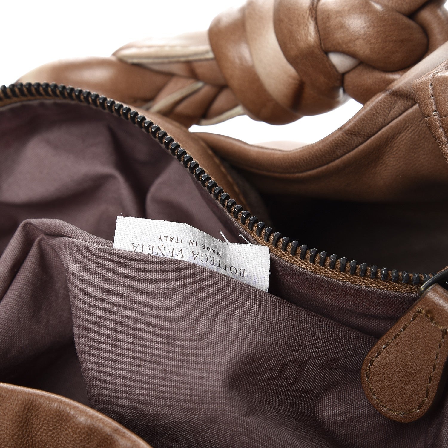 Bottega Veneta Intrecciato Nappa Aquilone Fortune Cookie Hobo Cigar 8 of 14