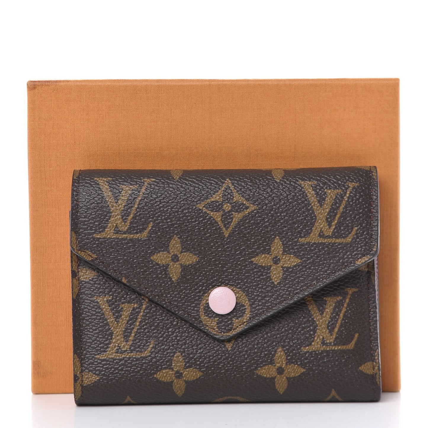 Monogram Victorine Wallet Rose Ballerine
