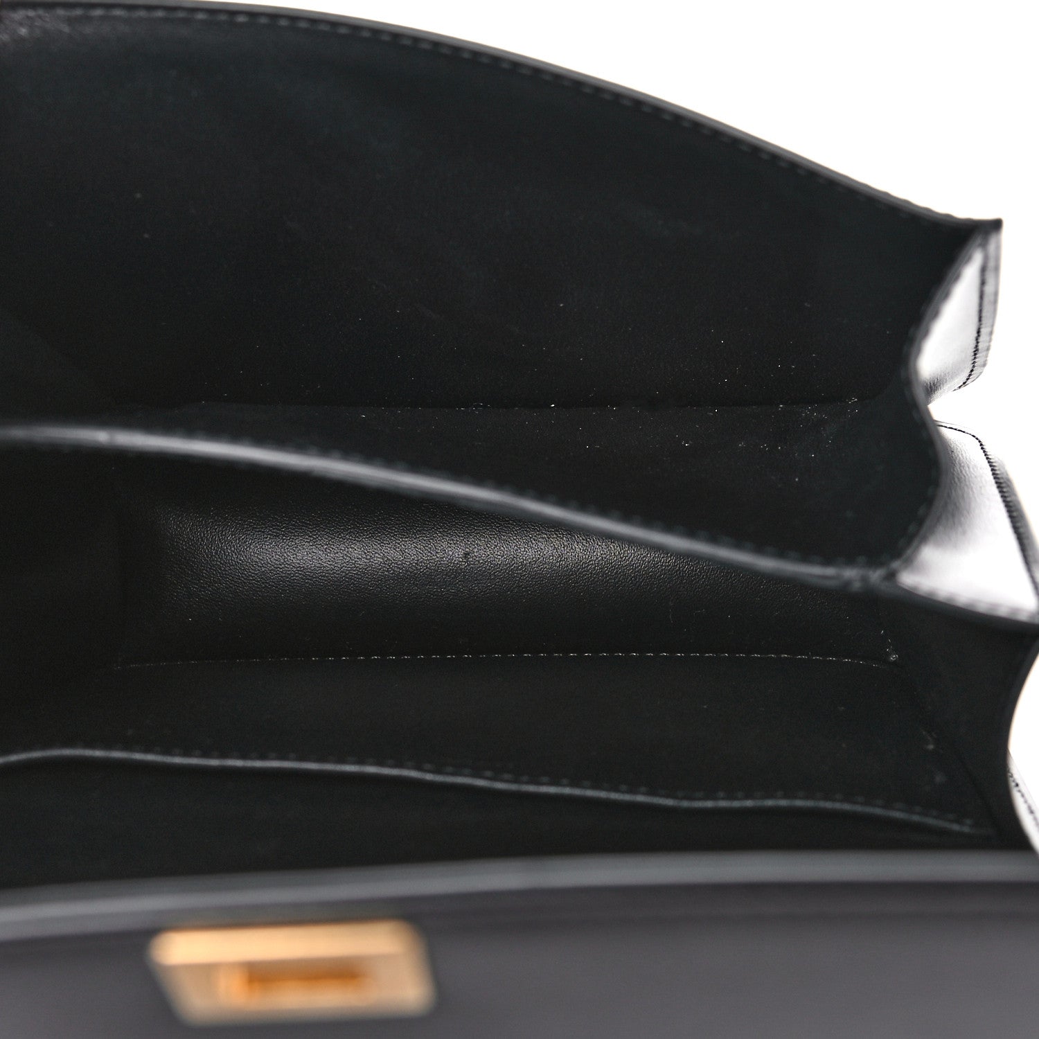 Celine Box Calfskin Teen Classic Box Flap Bag Black 5 of 12