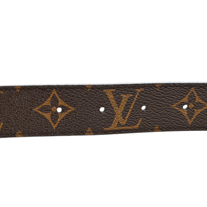 Louis Vuitton Calfskin Monogram 30mm LV Initiales Reversible Belt 80 32 Black 5 of 5