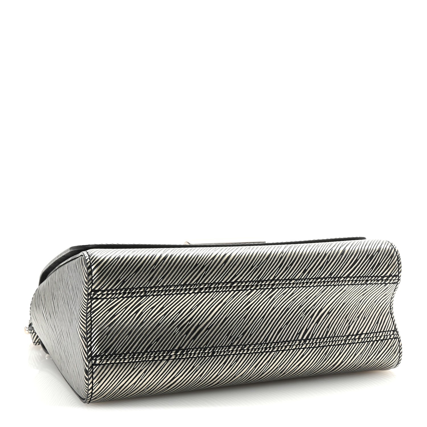 Louis Vuitton Epi Twist Shoulder Bag MM Platine 4 of 9