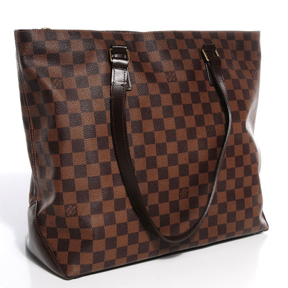 Louis Vuitton Damier Ebene Cabas Mezzo 3 of 7
