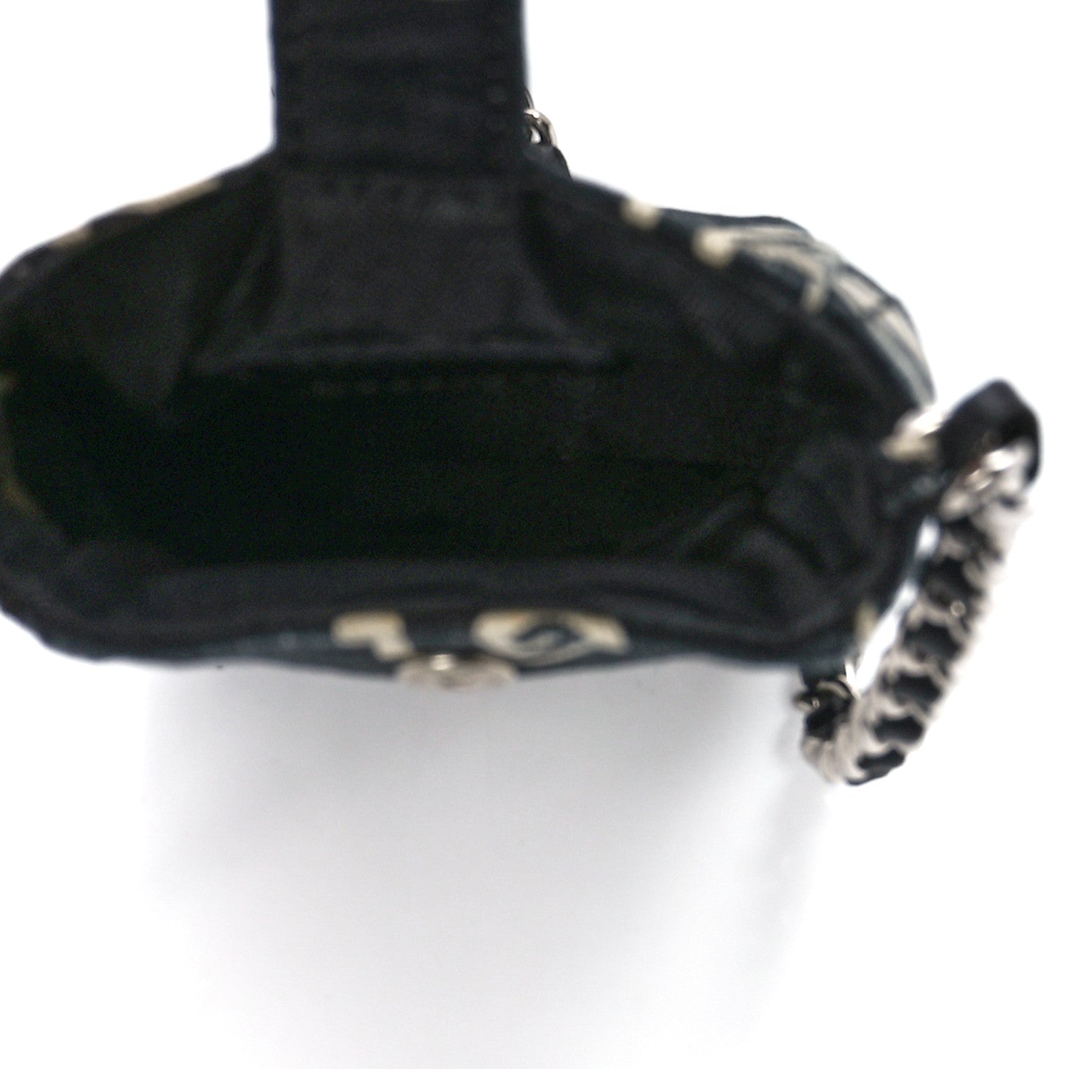 Chanel Canvas 31 Rue Cambon Phone Holder Black 5 of 11