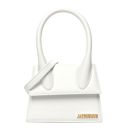 Jacquemus Smooth Calfskin Le Chiquito Moyen White 1 of 9