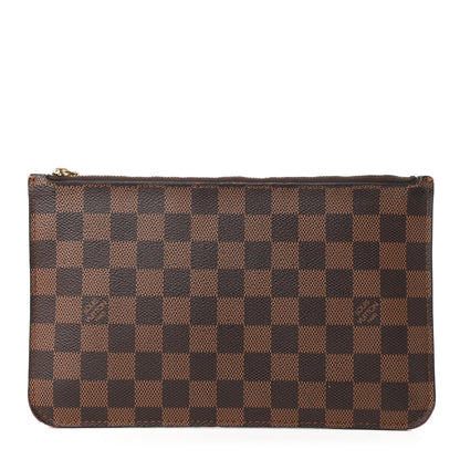 Louis Vuitton Damier Ebene Neverfull MM GM Pochette 1 of 12