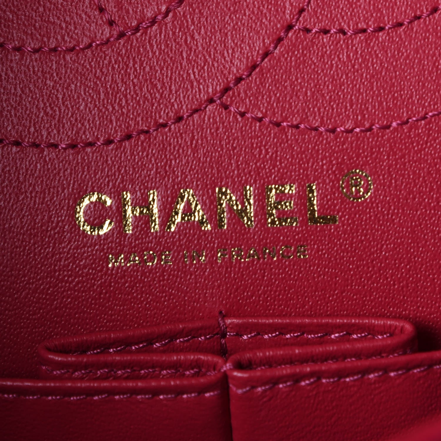 Chanel Caviar Quilted 2.55 Reissue 226 Flap Dark Pink 8 of 11