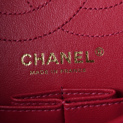 Chanel Caviar Quilted 2.55 Reissue 226 Flap Dark Pink 8 of 11