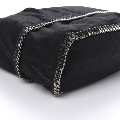 Stella McCartney Chamois Shiny Dotted Falabella Bucket Bag Ruthenium 6 of 9