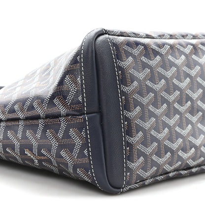 Goyard Goyardine Artois PM Navy 9 of 10