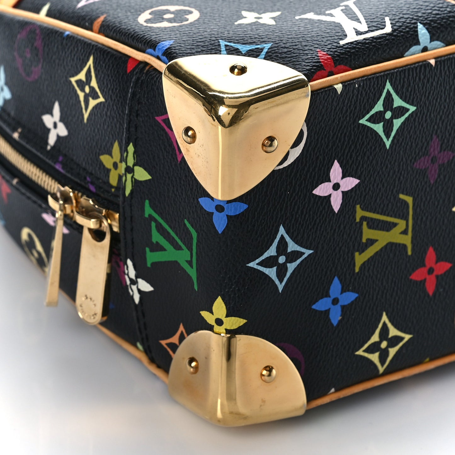 Monogram Multicolor Trouville Black