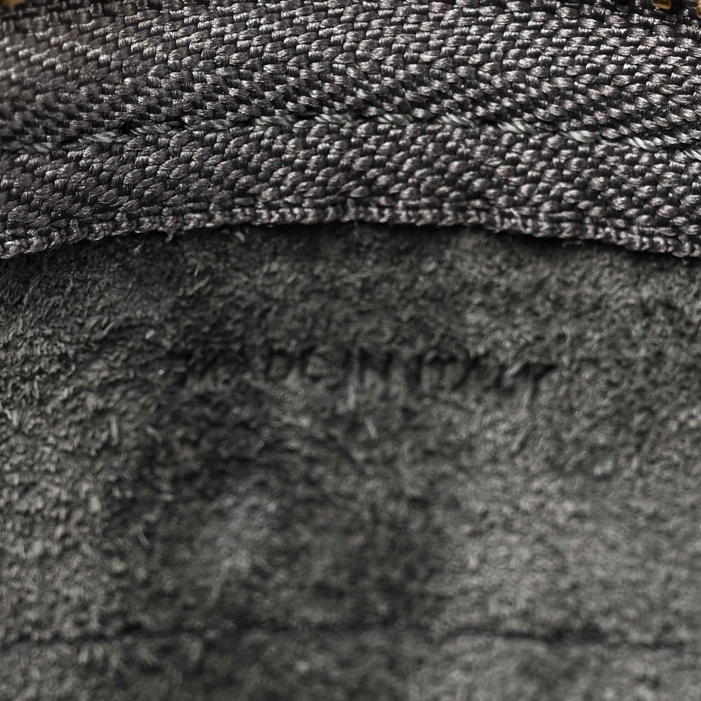 Grained Calfskin Pico Belt Bag Grey