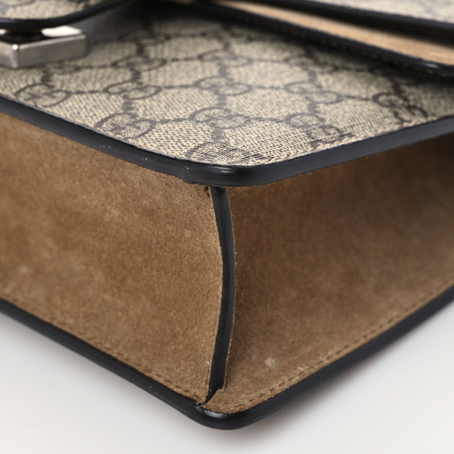 GG Supreme Monogram Mini Dionysus Shoulder Bag Taupe