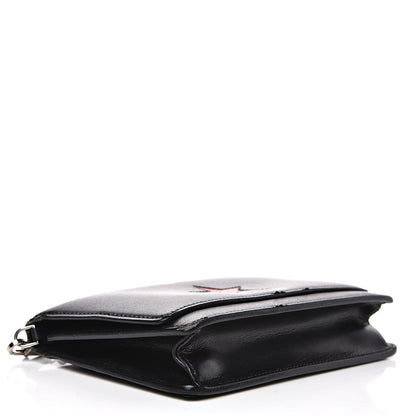 Givenchy Calfskin Star Pandora Chain Wallet Black 3 of 15