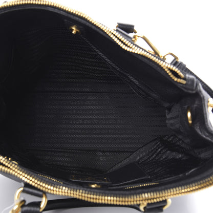 Prada Vitello Daino Tote Black 6 of 17
