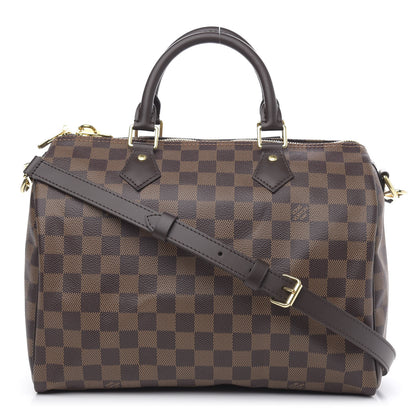 Louis Vuitton Damier Ebene Speedy Bandouliere 30 1 of 10