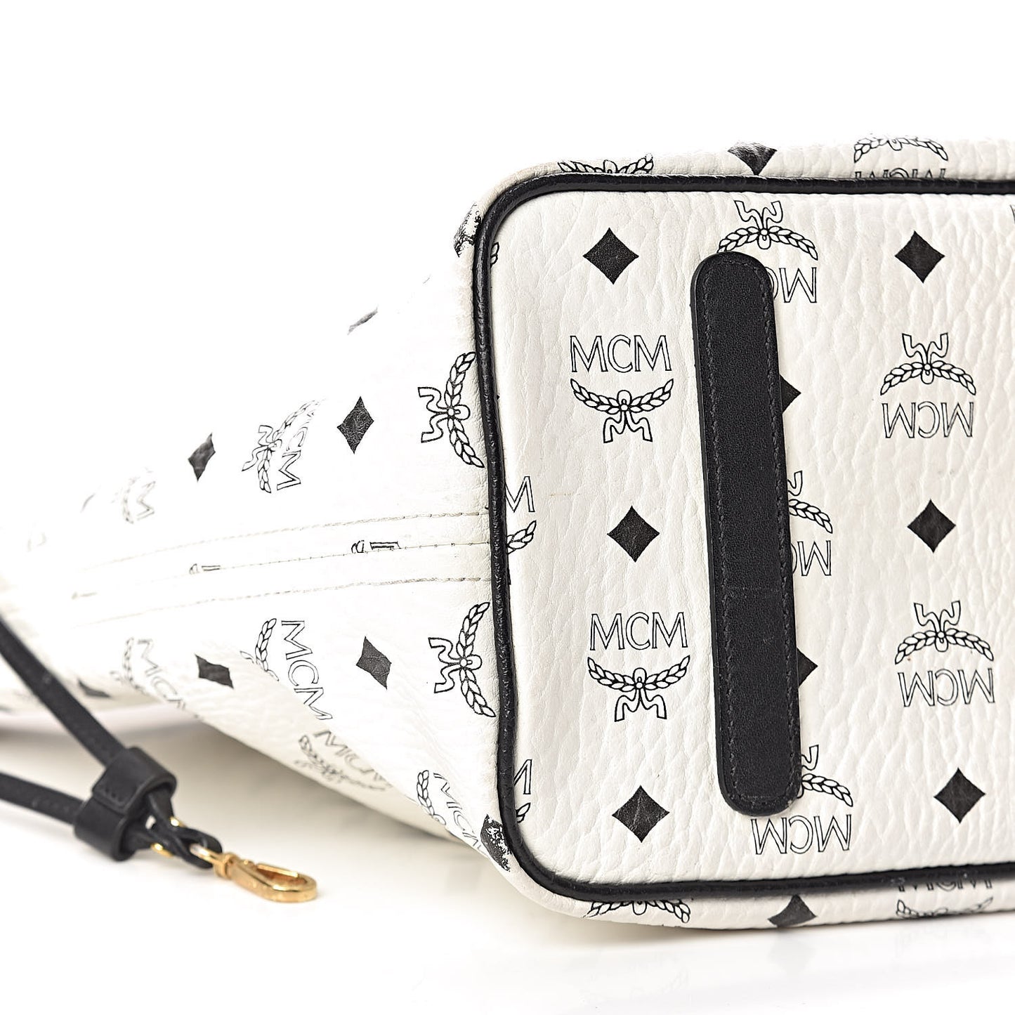 Visetos Medium Project Reversible Shopper Tote White
