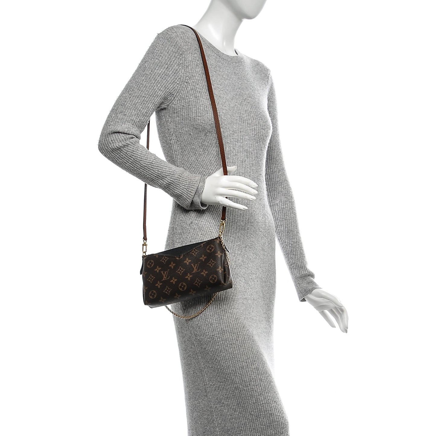 Monogram Pallas Clutch Black