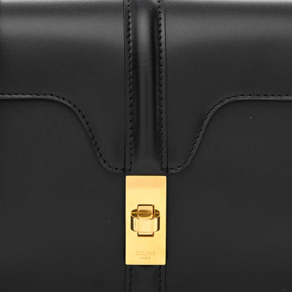 Celine Satinated Calfskin 16 Chain Bag Black 9 of 11