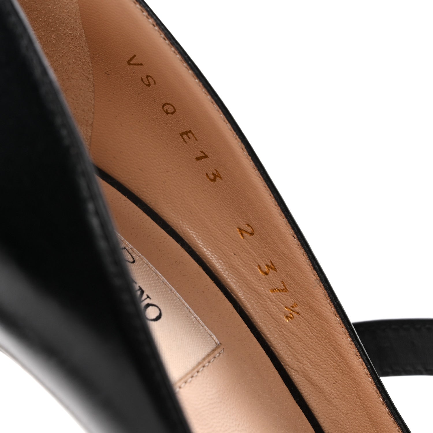 Valentino Garavani Nappa Rockstud Ankle Strap 105mm Pumps 37.5 Black 10 of 11