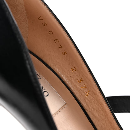 Valentino Garavani Nappa Rockstud Ankle Strap 105mm Pumps 37.5 Black 10 of 11