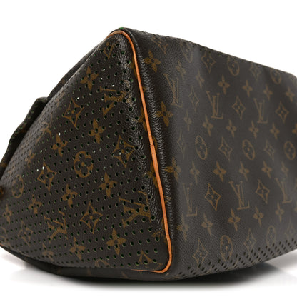 Louis Vuitton Monogram Perforated Speedy 30 Green 8 of 9