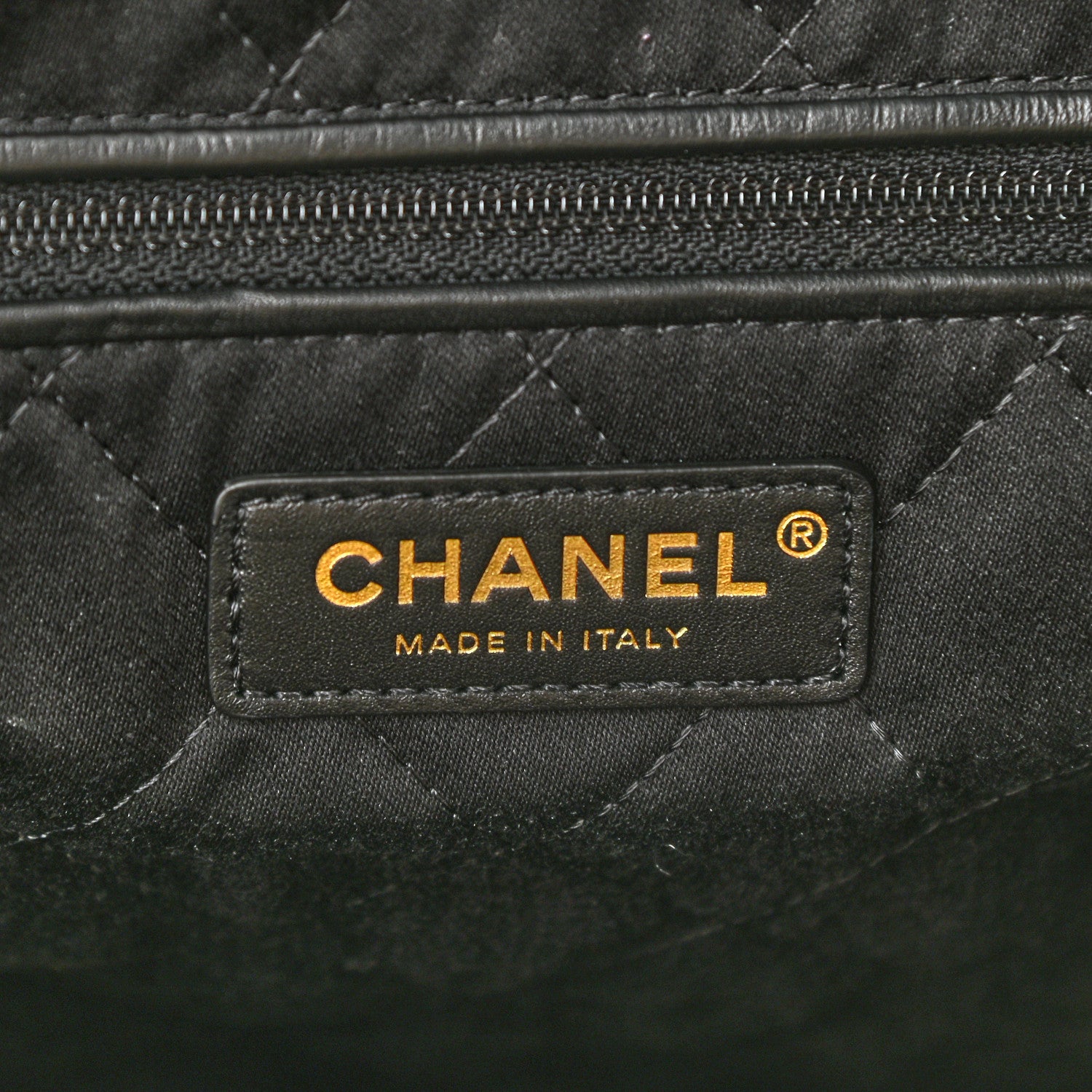Chanel Glazed Calfskin Quilted Chanel 22 Black 7 of 11