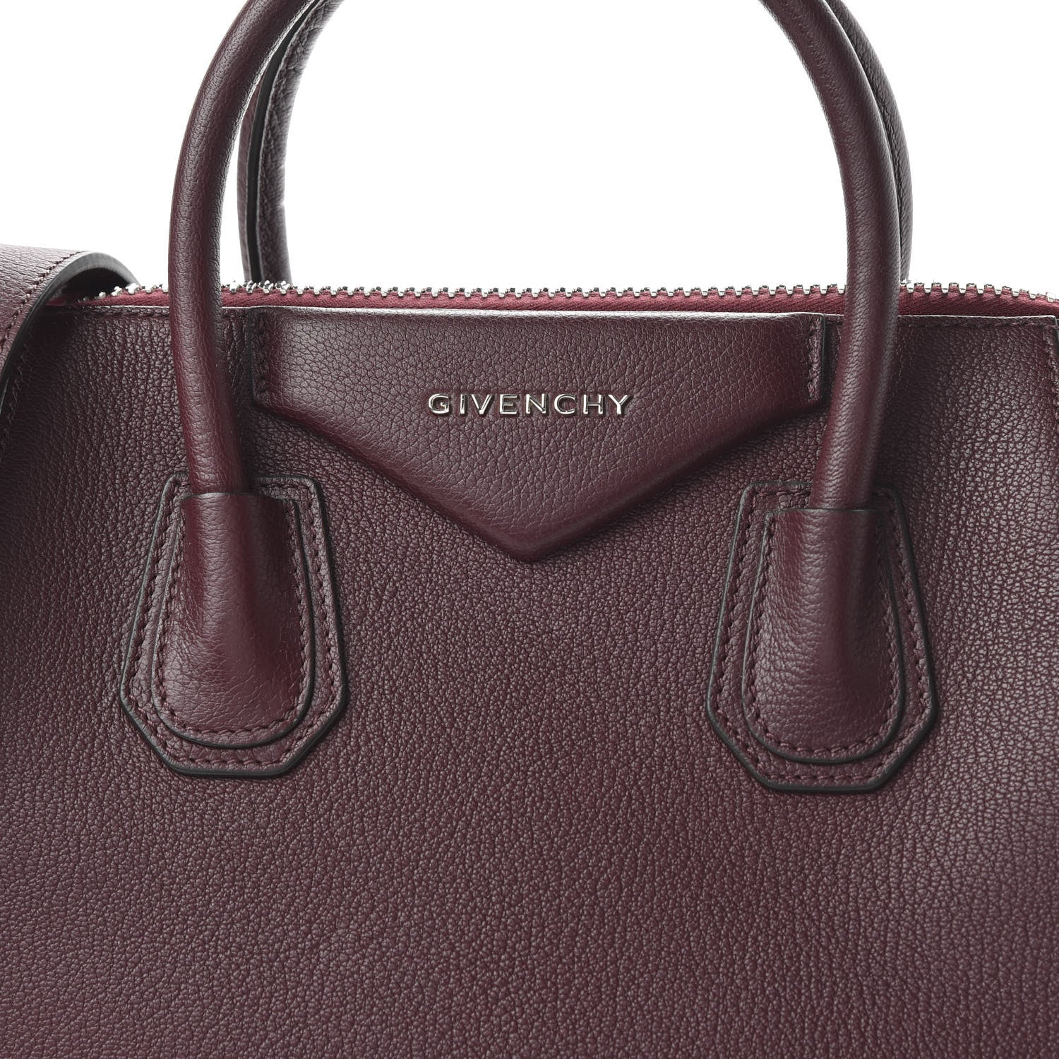 Givenchy Sugar Goatskin Small Antigona Aubergine 10 of 10