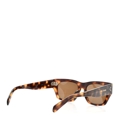 Celine Acetate Black Frame 55 Sunglasses CL40297U Caramel Havana 4 of 7