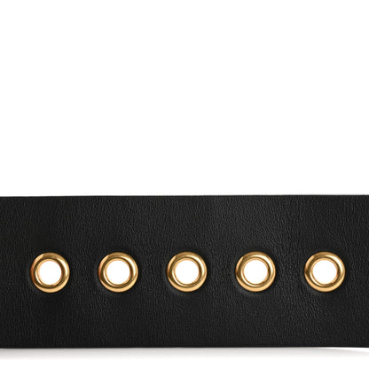 Christian Dior Calfskin Diorquake Belt 75 30 Black 3 of 7