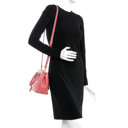 Prada Saffiano Mini Galleria Double Zip Tote Tamaris 2 of 13
