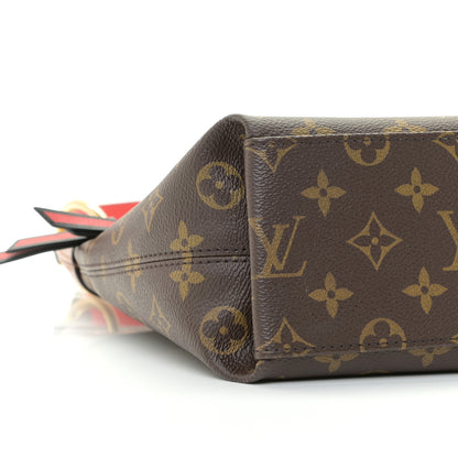 Louis Vuitton Monogram Tuileries Besace Caramel Rouge 7 of 12