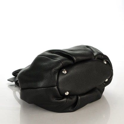 Prada Vitello Daino Tote Nero Black 5 of 10