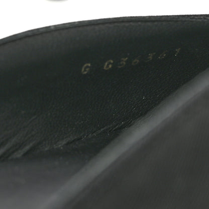 Chanel Satin Slingback Cap Toe Bow Flats 39.5 Black 9 of 10