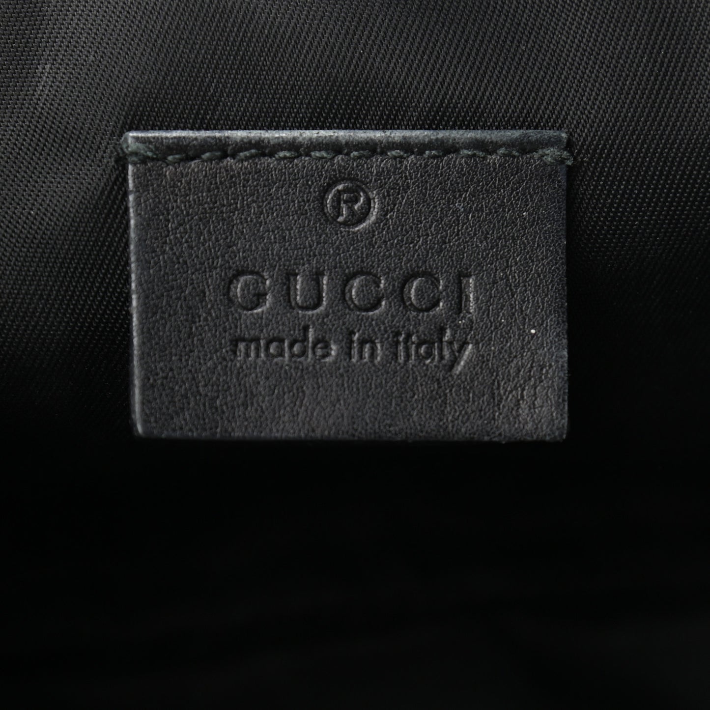 Guccissima Signature New Britt Wristlet Black
