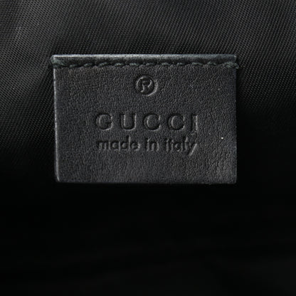 Gucci Guccissima Signature New Britt Wristlet Black 6 of 9