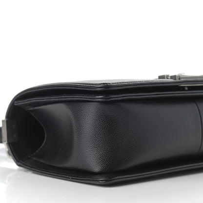 Chanel Caviar Quilted Medium Boy Flap Black 8 of 9