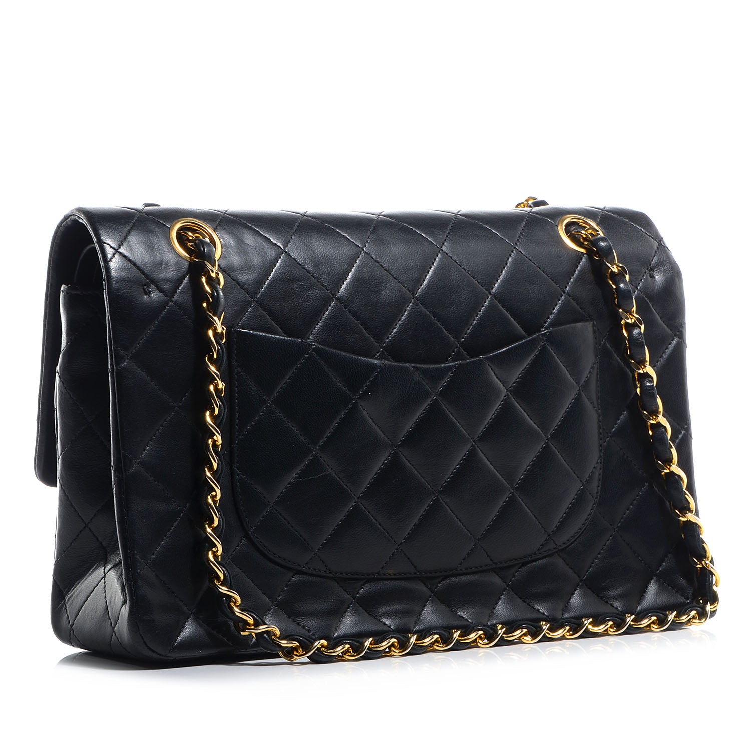 Chanel Lambskin Medium Double Flap Black 3 of 8